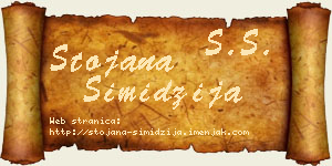 Stojana Simidžija vizit kartica